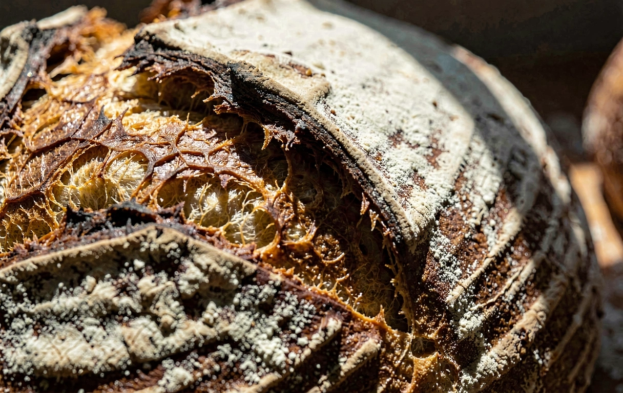 Pão de fermentação lenta